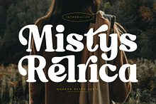 Mistys Relrica  Modern Retro Serif