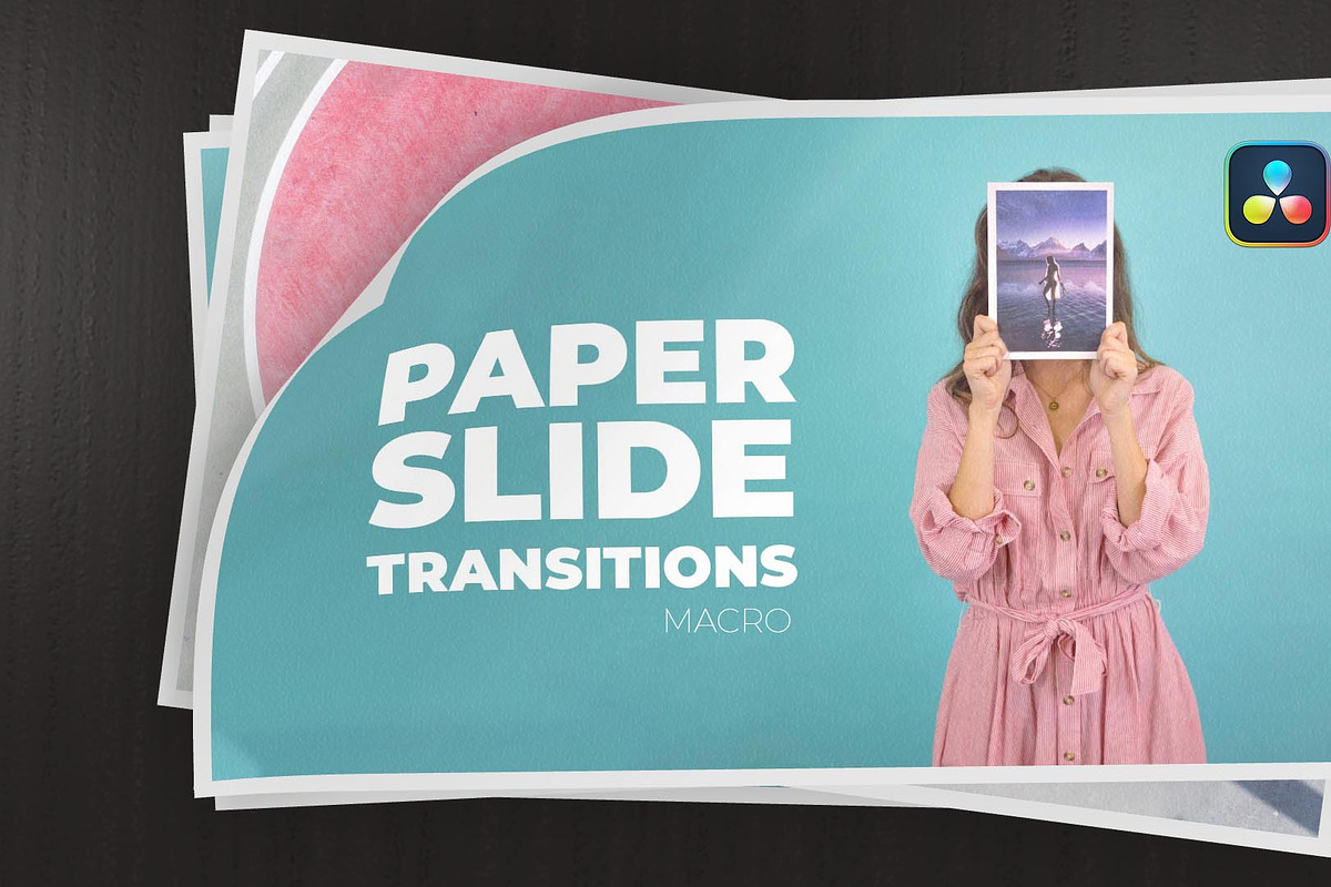 Paper Slide Transitions DaVinci R
