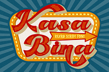 Kasabina - Groovy Script Font