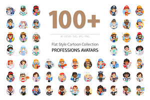 100+ Professions Avatars