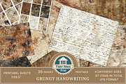 Old Handwriting Junk Journal Pages, an Illustration by NiiiNArt (Thumbnail 1 of 8)