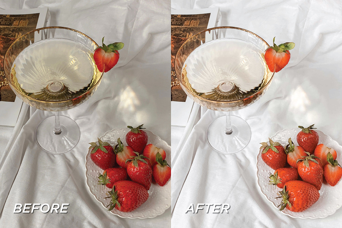 15 Food LR Presets + Video LUTs, a Preset Add-On by TheWayfarerShoppe (Photo 6 of 11)