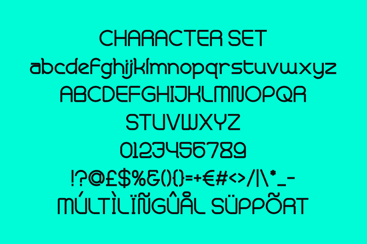 Vexorium Modern Experimental Font, a Font by PutraCetol Studio (Photo 5 of 5)
