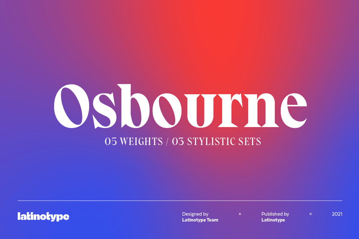 Osbourne, a Serif Font by Latinotype (Photo 1 of 15)