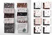 BIG SET of winter boho patterns, a Pattern Graphic by Vera●Suleimanova (Thumbnail 8 of 14)
