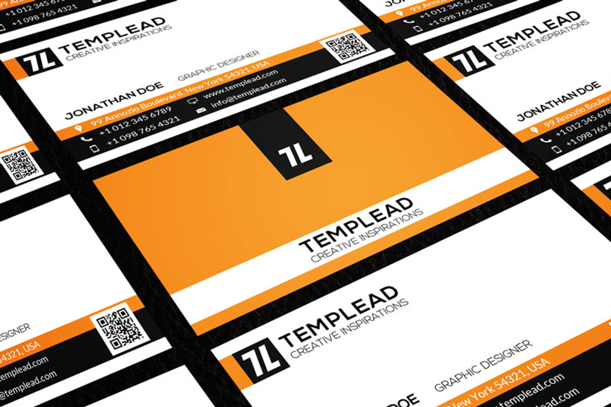 Corporate Business Card CM096, a Business Card Template by annozio (Photo 4 of 4)