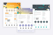 Enhancer Resumes, a Resume Template by kampkode (Thumbnail 2 of 3)