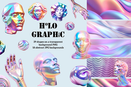 Holographic shapes and backgrounds