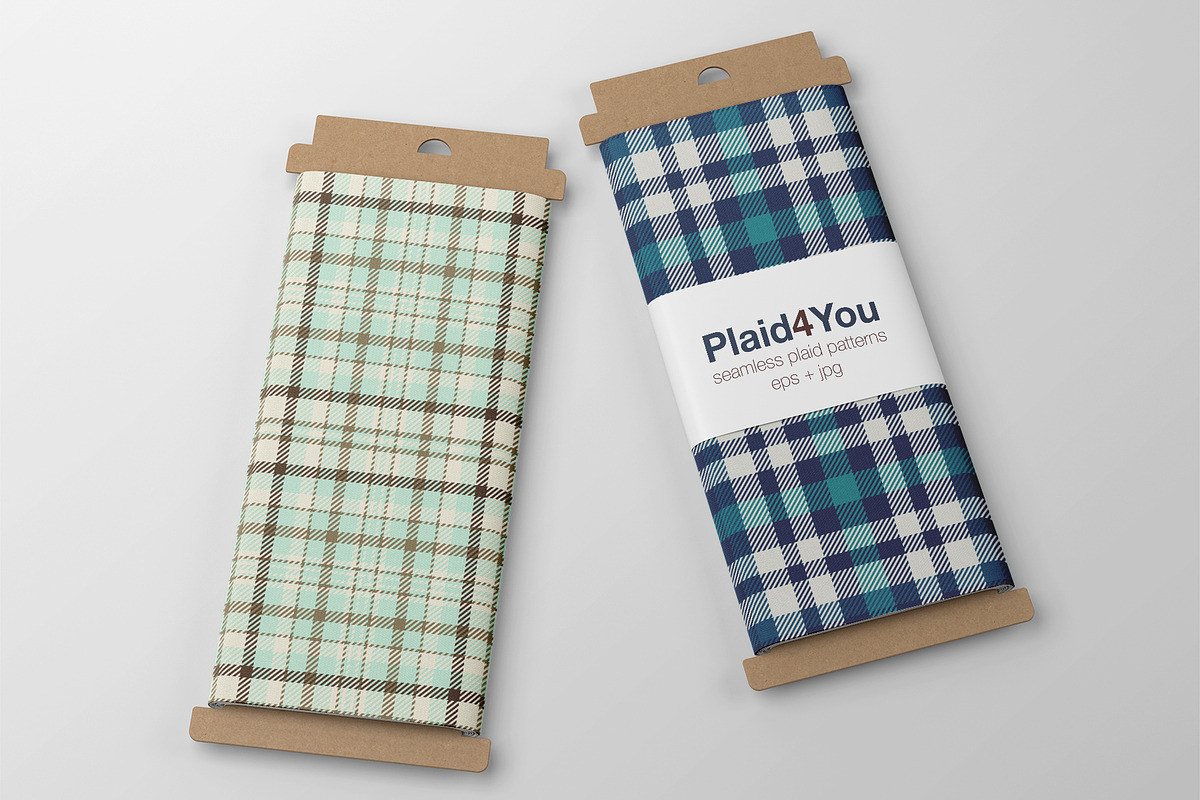 #274 Winter Plaid Patterns, a Pattern Graphic by Plaid4You (Photo 5 of 5)