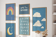 Boys Nursery Room Print Bundle, a Background Graphic by Artemsky (Thumbnail 16 of 22)