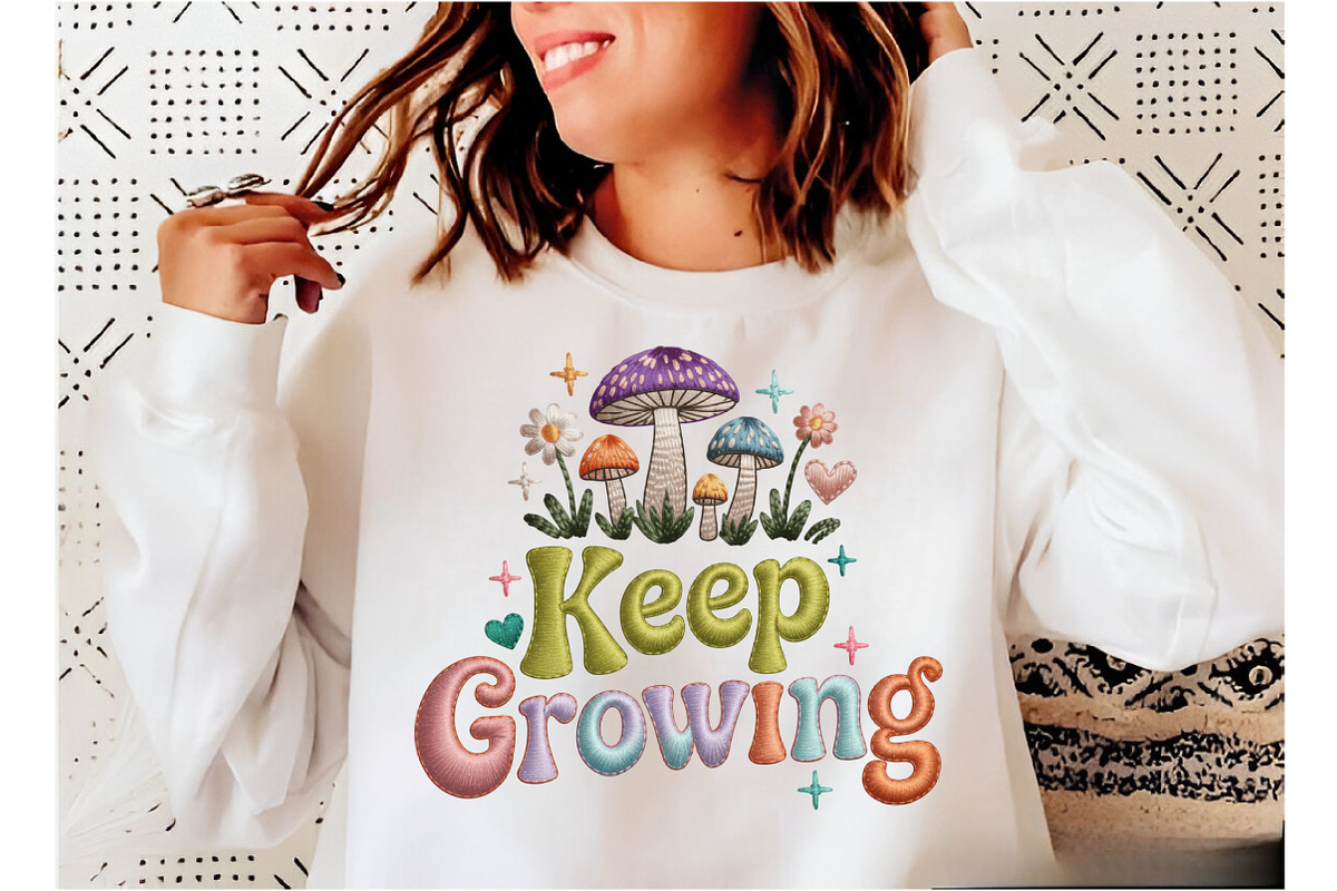 Keep Growing, Self Love Sublimation, an Illustration by Designking (Photo 2 of 6)
