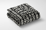 Dark Brush Painted Tribal, a Wallpaper Graphic by MalyskaStudio (Thumbnail 4 of 16)