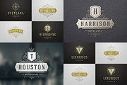 1000 Logos and Badges Bundle, a Branding & Logo Template by Vasya Kobelev (Thumbnail 17 of 39)