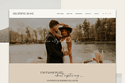 Delphine - With Elementor Pro, a WordPress Template by Pix & Hue (Thumbnail 2 of 3)