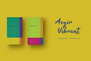 AEGIR Business Card, a Business Card Template by Meknya (Thumbnail 1 of 3)