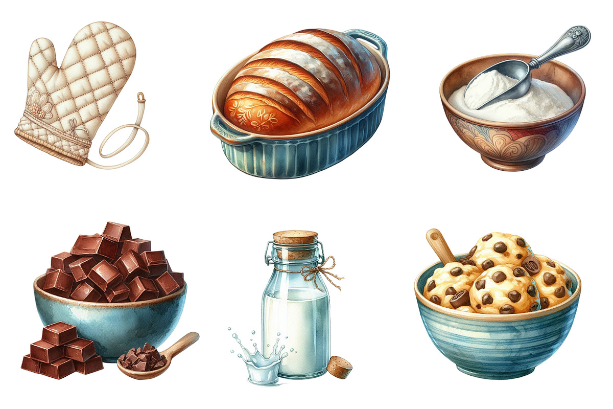 Neutral Baking Clipart, an Illustration by CreationArt (Photo 2 of 5)