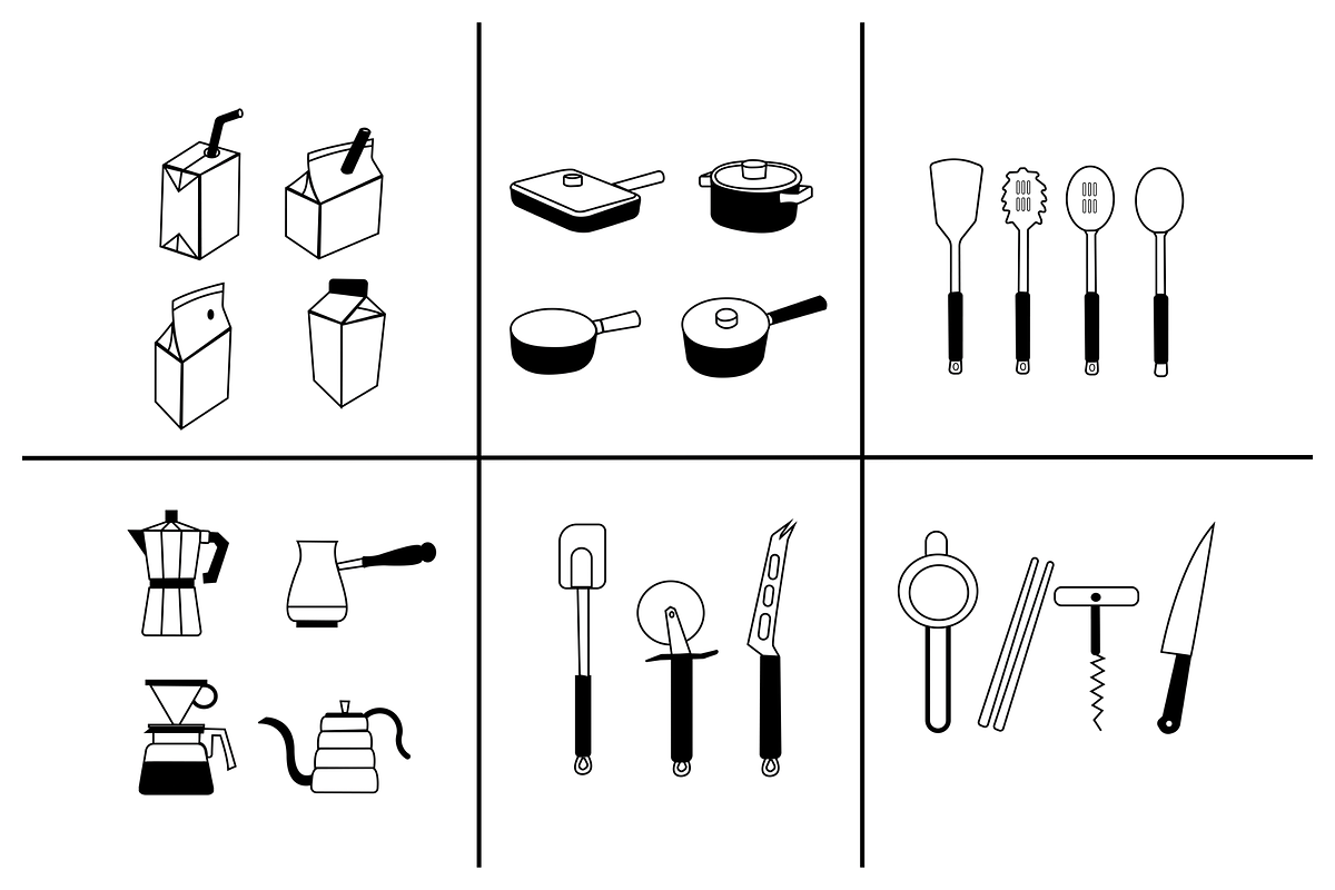 150+ Cookware Illustrations, a Food Illustration by The Journey Atelier (Photo 10 of 11)