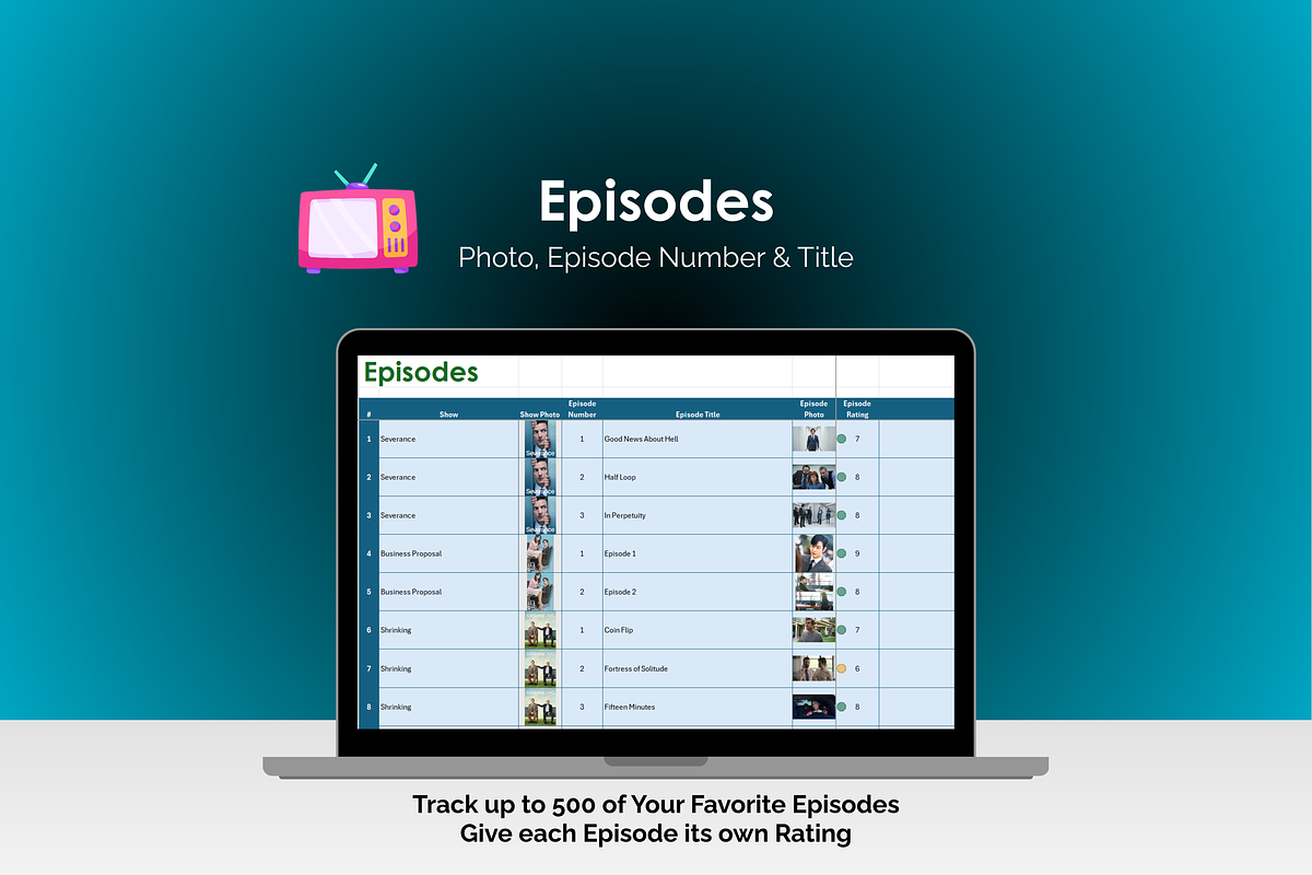 TV Show Tracker preview 2