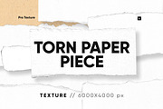 20 Torn Paper Piece Texture HQ, a Texture Graphic by CCPreset (Thumbnail 1 of 2)
