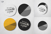 Circular Coaster Mockup, a Product Mockup by Denny's Mock-ups (Thumbnail 3 of 9)