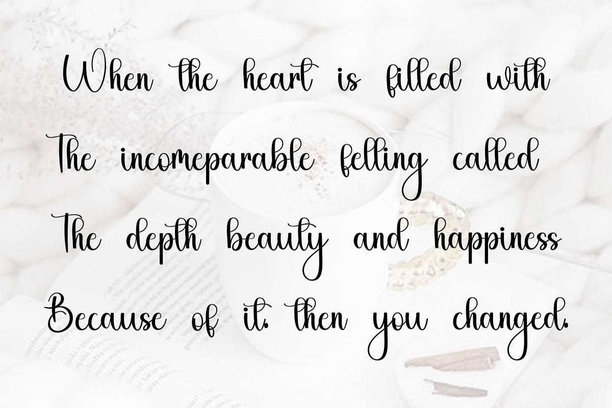 Baby Monday, a Handwritten Font by FreshTypeINK (Photo 5 of 7)