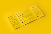 Square Gatefold Brochure Mockup, a Mockup by Toasin Studio (Thumbnail 12 of 12)
