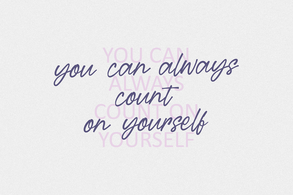 Ashitta Handmade Script Font, a Script Font by Maulana Creative (Photo 2 of 7)