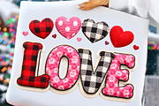 Valentine’s Day Heart LOVE PNG, an Illustration by DreamCafeArt (Thumbnail 7 of 8)