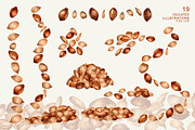 Apricot Aroma & Amaretto Watercolor, a Food Illustration by EL_SUHOVA (Thumbnail 2 of 14)