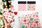 Valentines Element Seamless Pattern, a Decorative Illustration by Diana Kovach (Thumbnail 6 of 9)
