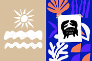 OCEAN VIBES | 180 HAND DRAWN CLIPART, an Object Illustration by Favete Art (Thumbnail 9 of 18)