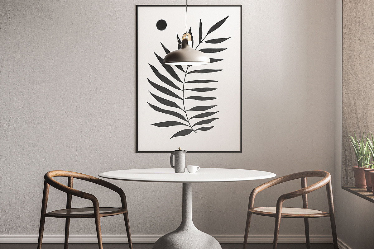 ABSTRACT MODERN POSTERS GALLERY, a Decorative Illustration by Yuliia Lashevska (Photo 9 of 13)