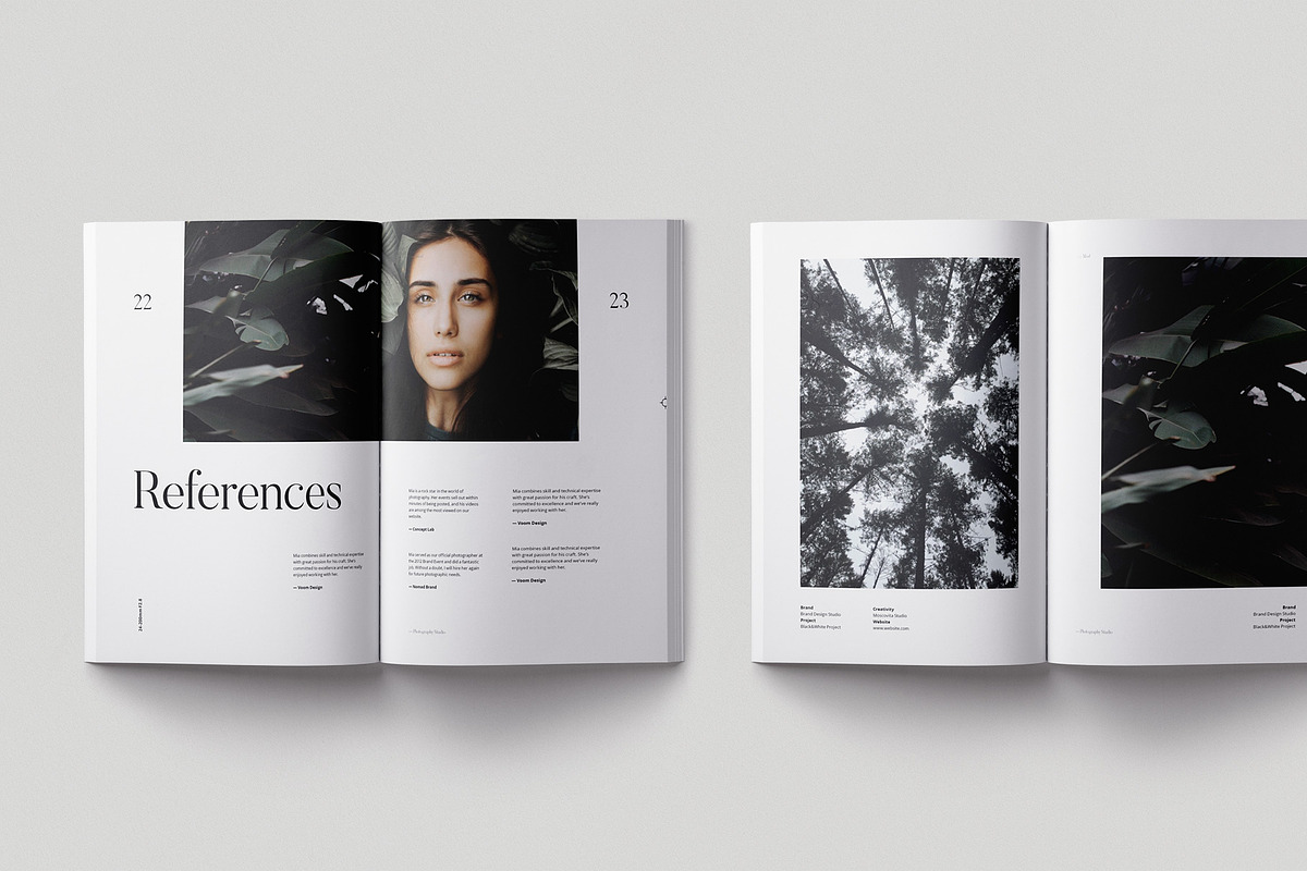 Mod Portfolio, a Brochure Template by Moscovita Studio (Photo 11 of 18)