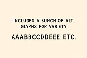 Flapjack | Vintage Hand Drawn Font, a Sans Serif Font by Off The Rack © (Thumbnail 6 of 8)