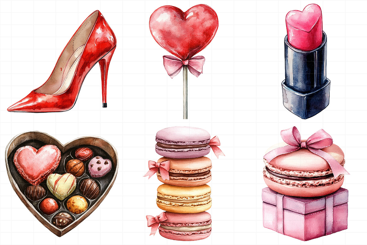 Sweet Valentine Clipart, an Illustration by Daily.Designs (Photo 5 of 8)