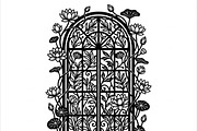 50 Floral French Window Ornament, a Decorative Illustration by Amazin_art (Thumbnail 26 of 44)