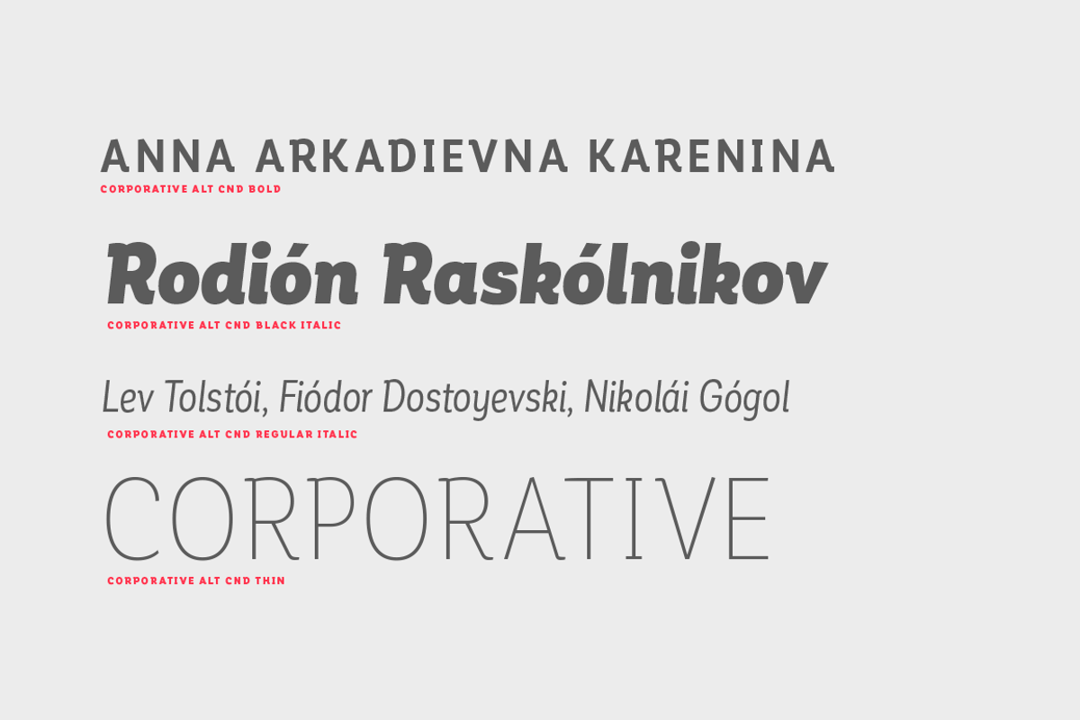 Corporative Alt Cnd Family preview 2