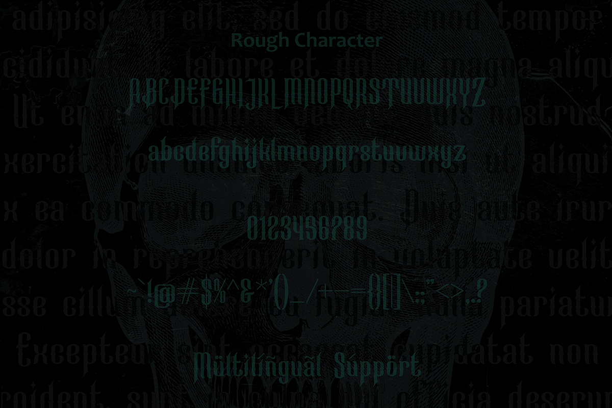 Aneloma, a Blackletter Font by RT Studio (Photo 6 of 10)