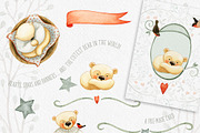 The Bear - mini collection, an Illustration by Watercolor Nomads (Thumbnail 2 of 5)