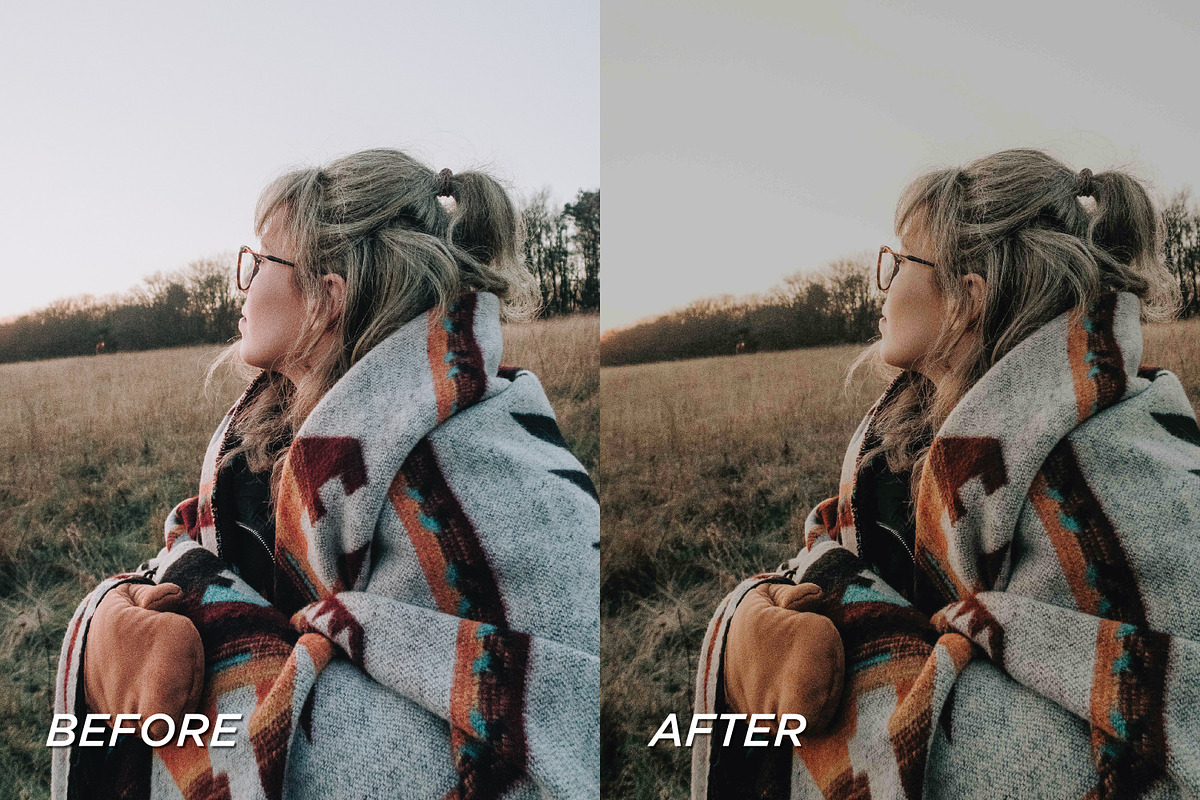 15 Fall Lightroom Presets, a Preset Add-On by TheWayfarerShoppe (Photo 4 of 9)