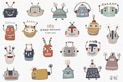 Robots, a Graphic by Oksana Stepova (Thumbnail 5 of 9)