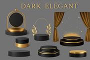 3D Product Podiums & Display Stages, an Object Graphic by MarisoArt (Thumbnail 16 of 16)