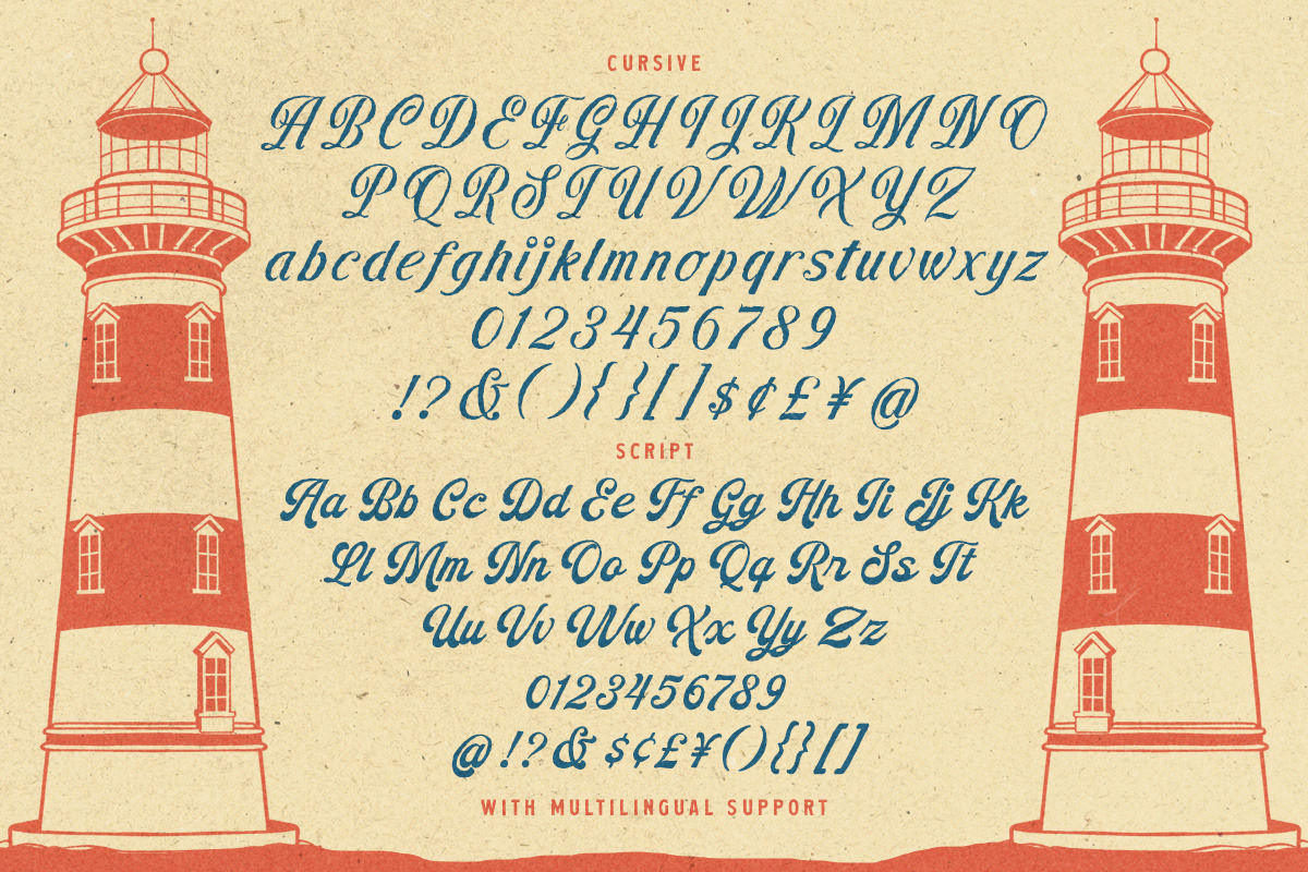 Summer Archive Font Collection, a Script Font by Letterhend Studio (Photo 14 of 14)