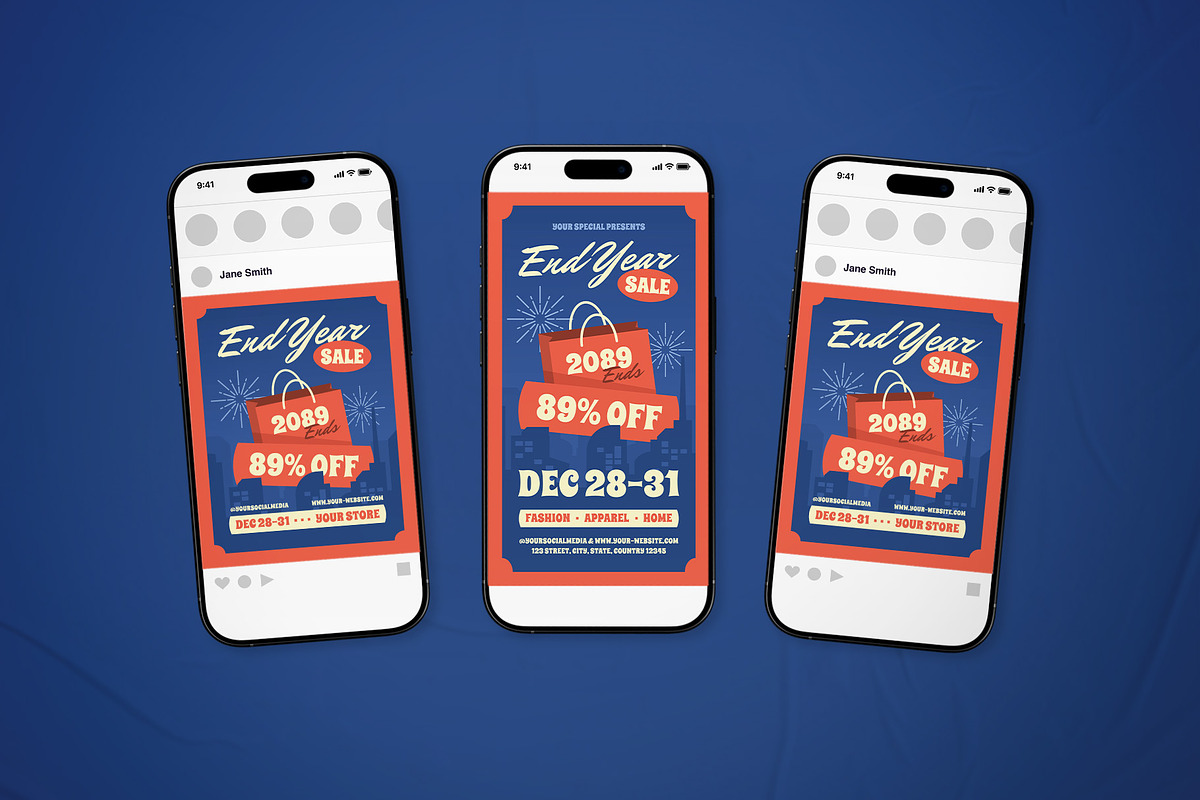End Year Sale Promotion Flyer Set, a Flyer Template by The Good Store (Photo 2 of 2)