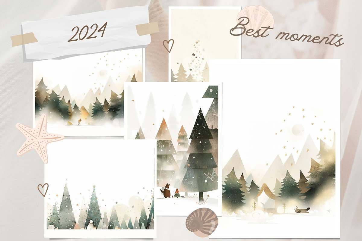 13 Snow Winter Cute Images Mountain, a Seasonal Illustration by ARTOZEN DIGITAL (Photo 8 of 15)