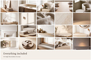Neutral Candle Scene Backgrounds, a Background Photo by Galgali Design Studio (Thumbnail 7 of 7)