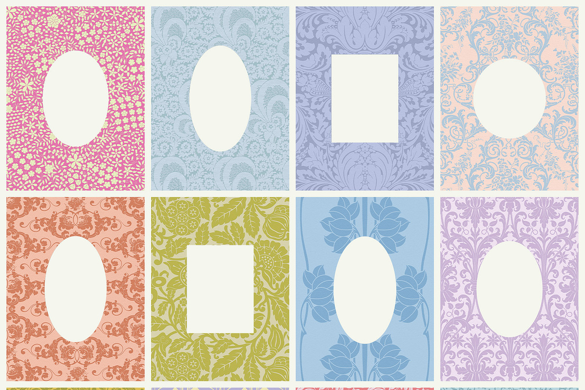 Vintage Floral Frames & Overlays, an Object Graphic by alonahaidash (Photo 14 of 19)