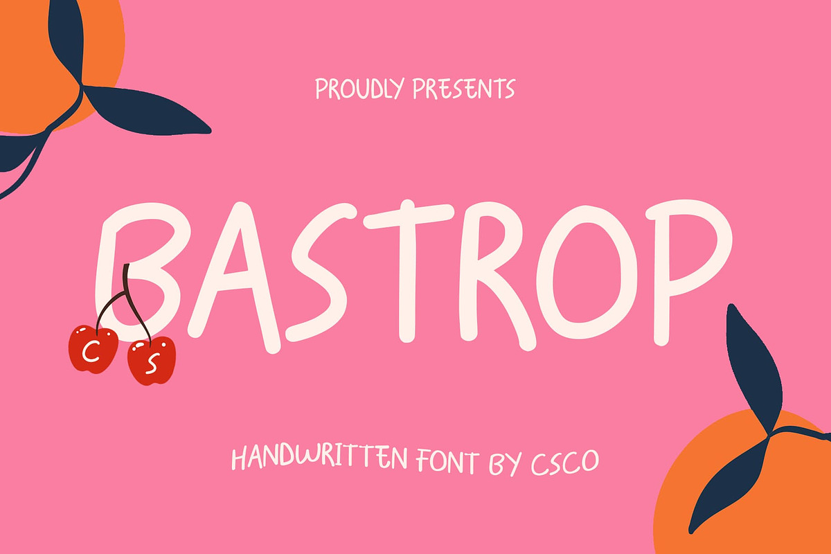 CS Bastrop – Cute Handwritten Font, a Handwritten Font by Craft Supply Co. (Photo 1 of 8)