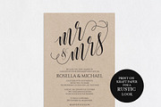 Invitation Template SHR432, an Invitation Template by Shafura_Wedding (Thumbnail 2 of 5)