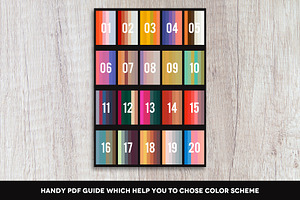 20 Color Schemes For Adobe Photoshop